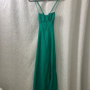 Zara Green Maxi Dress